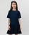 Синее платье с коротким рукавом Button Blue, школьная форма для девочек  фото, kupilegko.ru